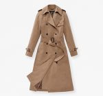 Raincoat beige woman